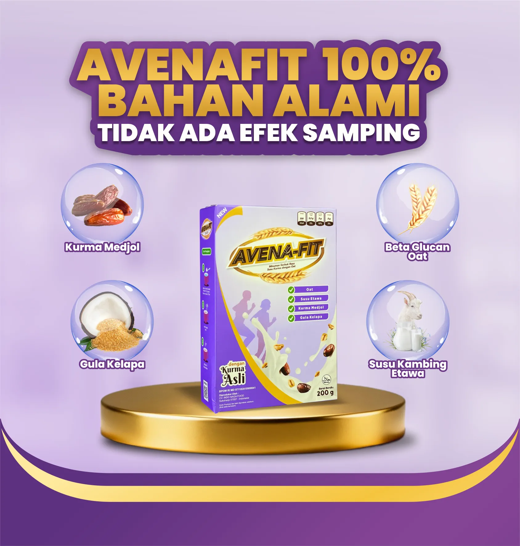 Avenafit 100% bahan alami