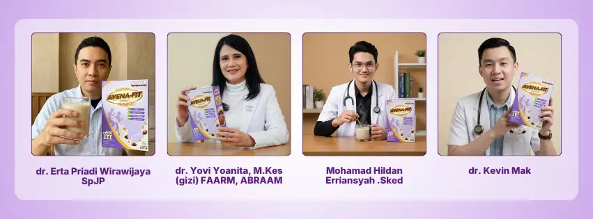 Rekomendasi tenaga kesehatan untuk Avena-Fit